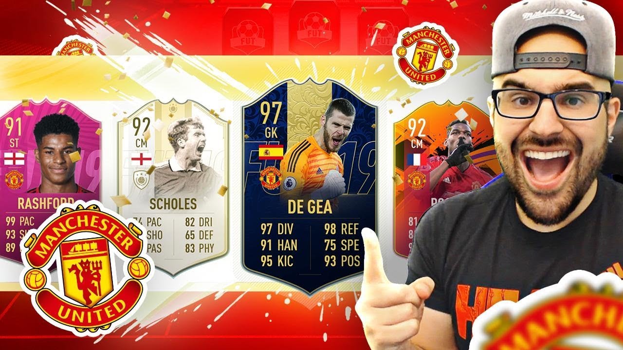 YOU WONT BELIEVE THIS INSANE DRAFT! FIFA 19 Ultimate Team Manchester United Highest Rated Draft