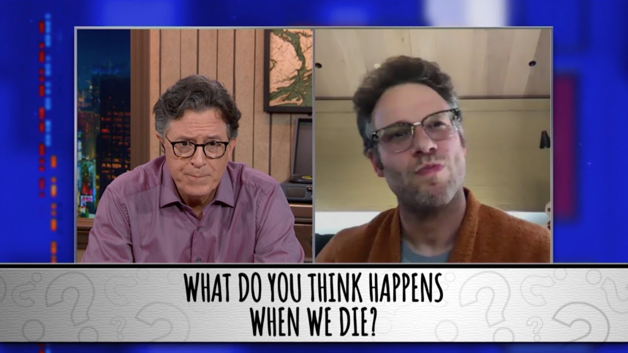 Seth Rogen Takes The Colbert Questionert