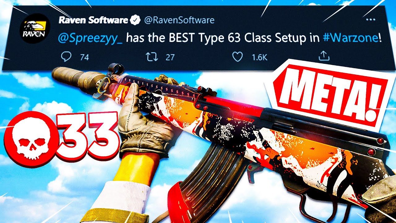 THE TYPE 63 IS REPLACING THE OTS & MAC10  *NEW SMG META* (2 SHOT KILL)