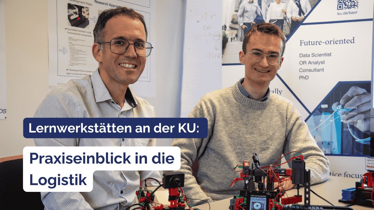 Praxiseinblick in die Logistik: Lernwerkst&auml;tten an der KU