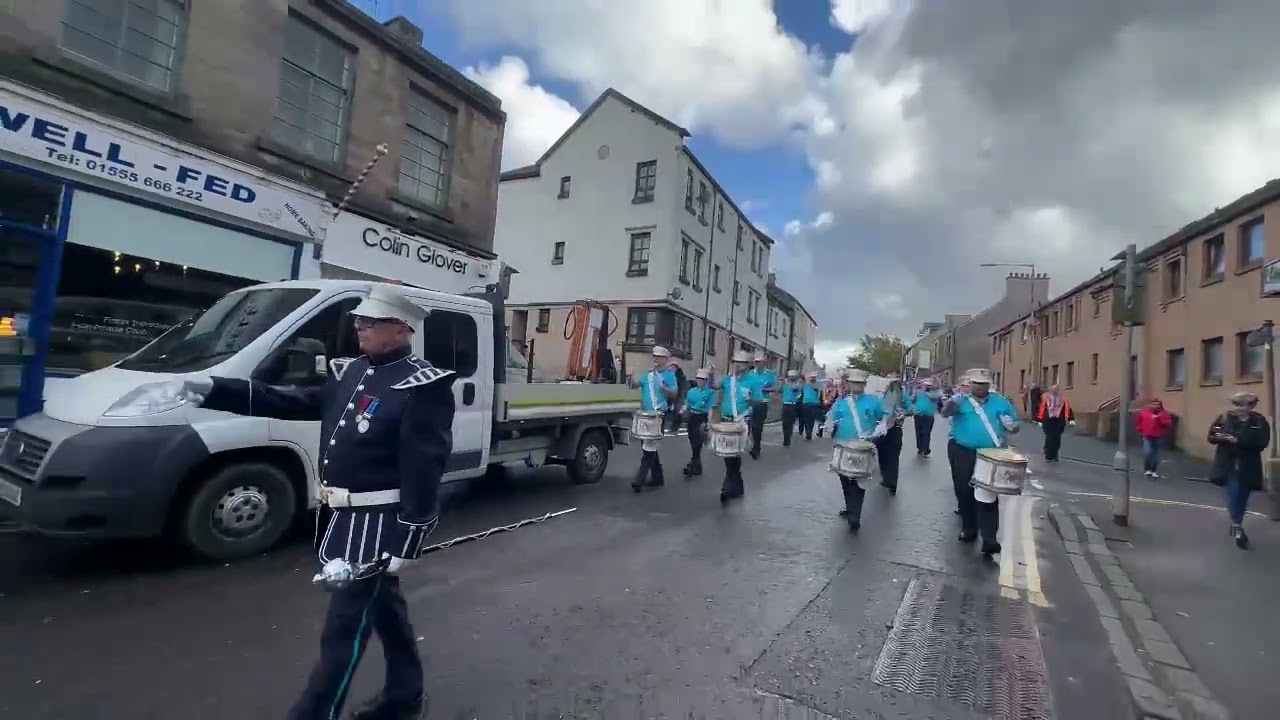 Newtown Defenders Fb - Lanark LOL 405 Anniversary Parade October 2024