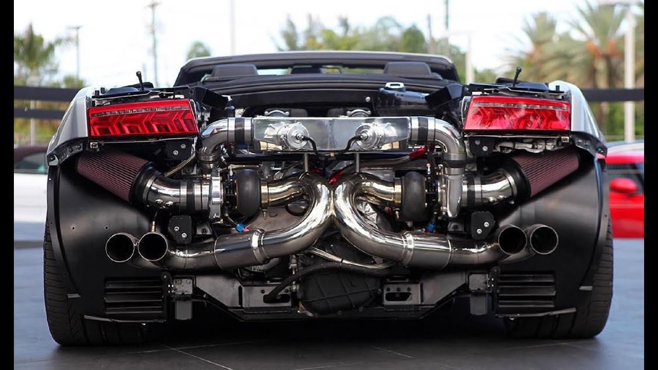 Ferrari f430 vs Lamborghini Gallardo Sound Engine