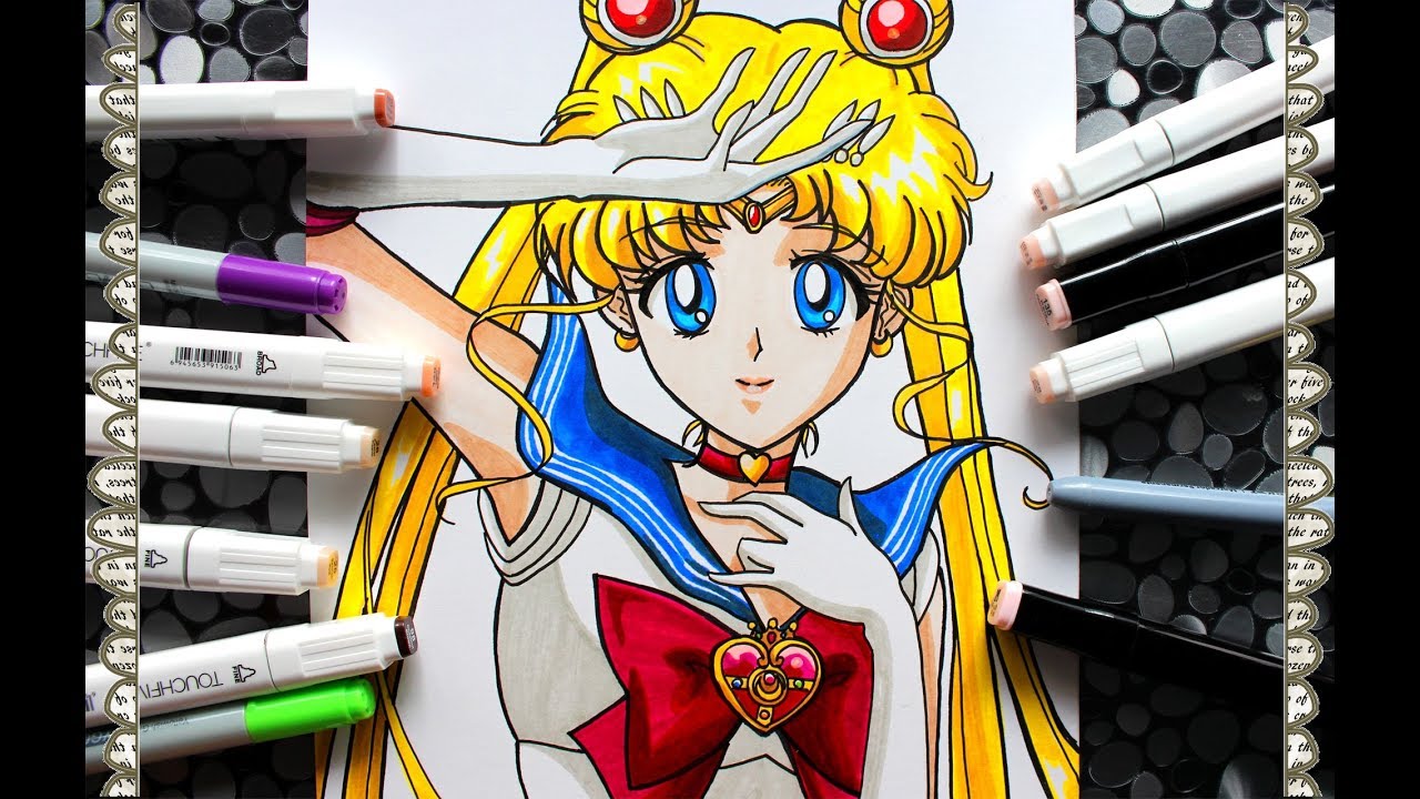 Cómo Dibujar a Sailor Moon Crystal Season 3 How To Draw Usagi Tsukino Speed Draw 2018