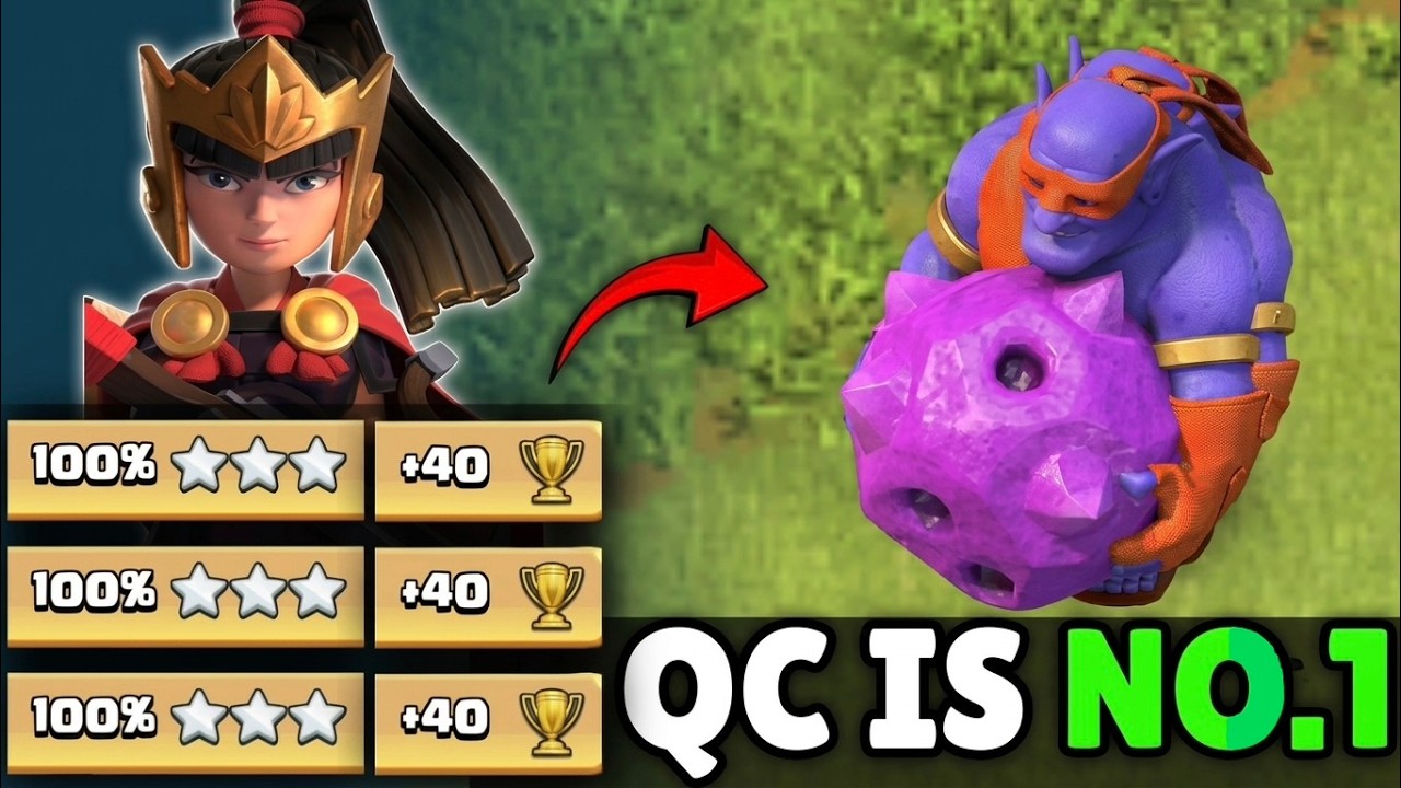 BEST TH18 Ground Army | NEW Crafted Defenses! QC Super Bowler Attack Strategy | Clash of Clans