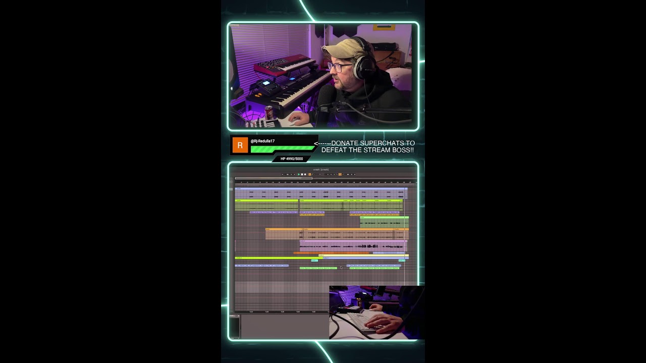 making music and beats and songs and stuff like that