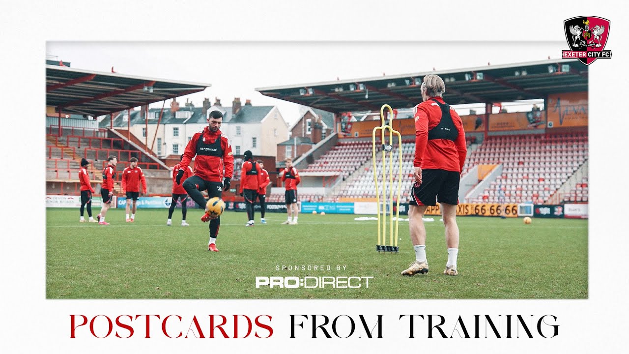 Postcards from Training 🎞️ | Exeter City Football Club