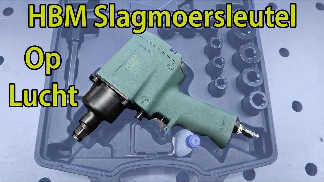 HBM Profi Pneumatische 15 Delige 1/2