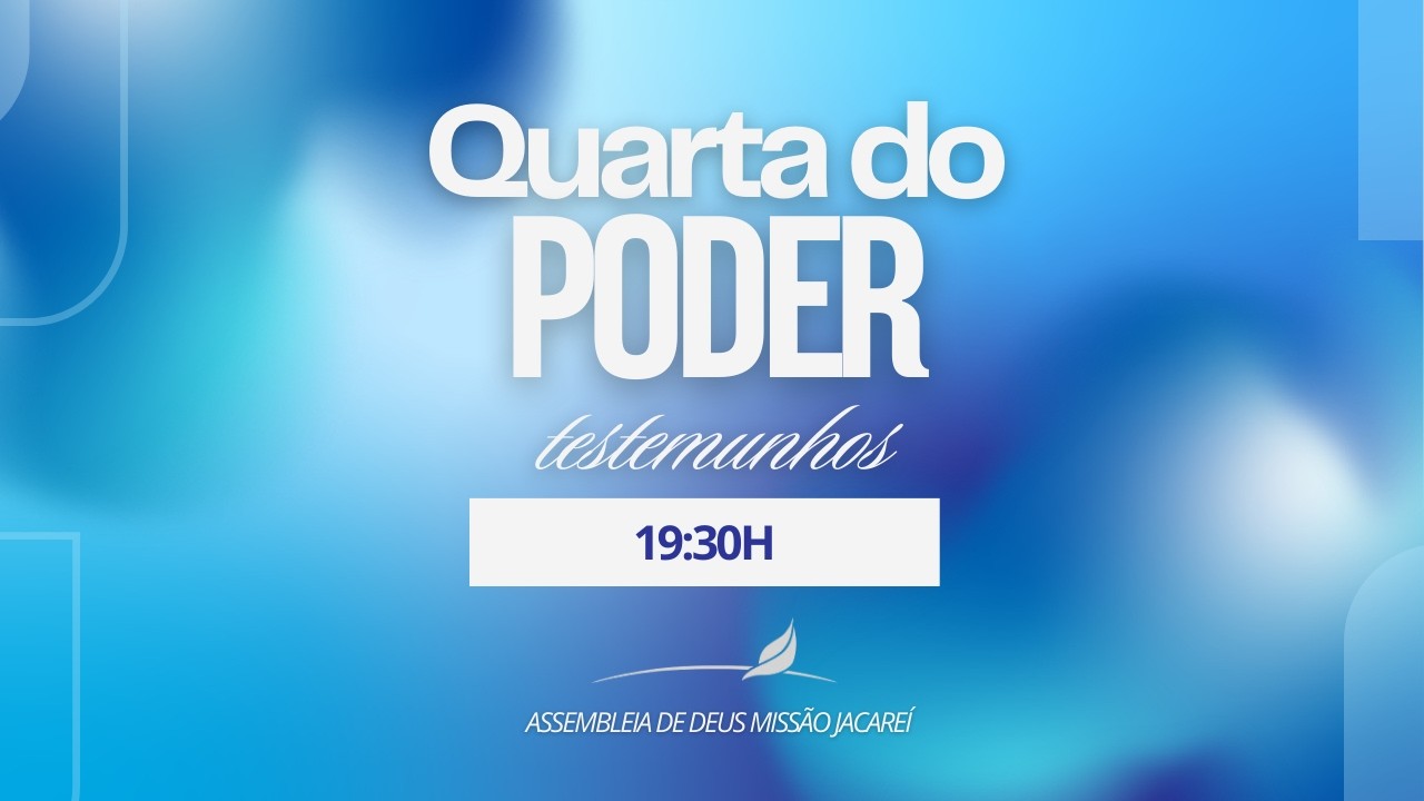 Quarta do Poder - Pr. Carlos Farias ( 11/MAR )