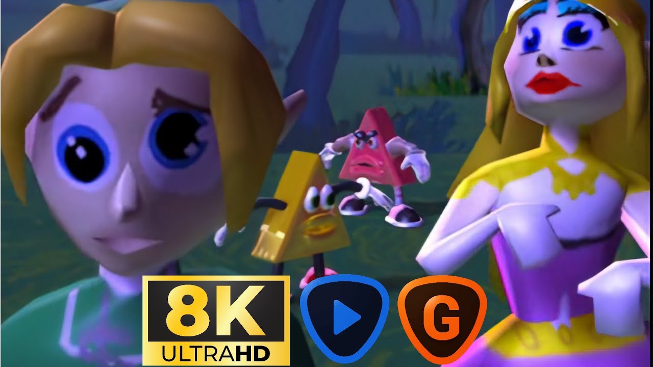 The Legend of Zelda: The Light of Courage Part 3 in 8K