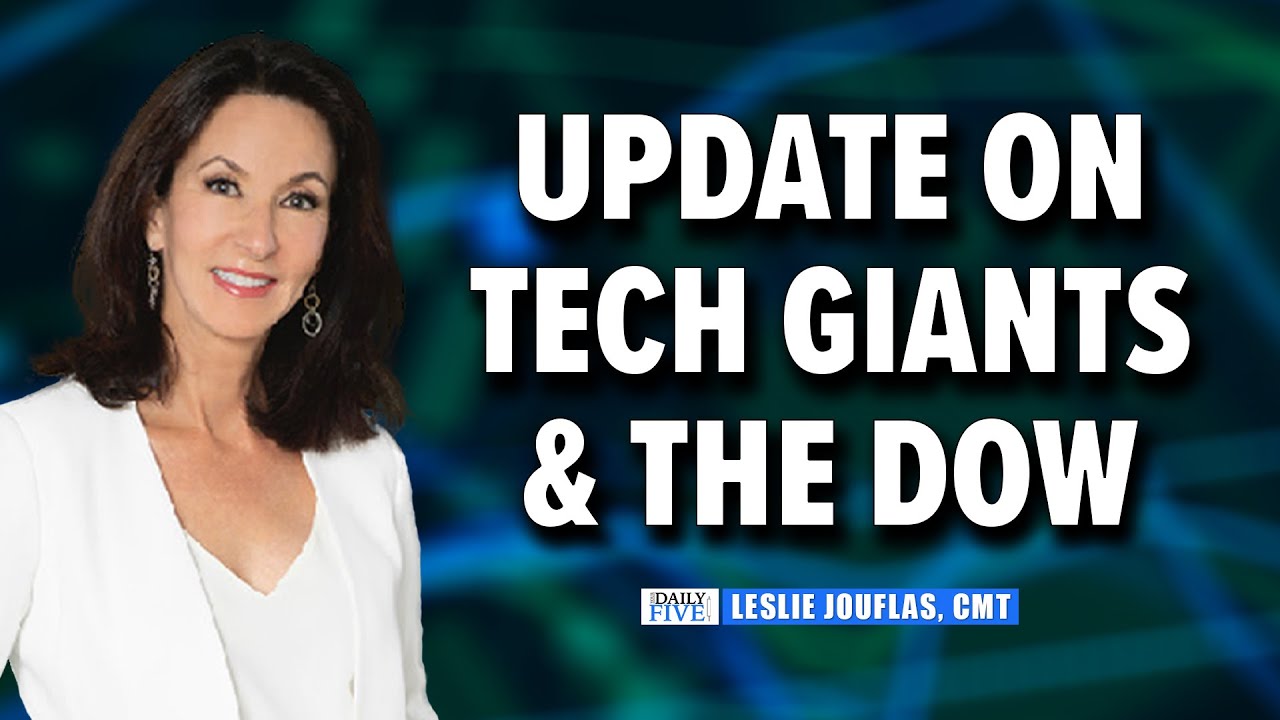 Update On Tech Giants & The Dow | Leslie Jouflas, CMT | Your Daily Five (11.01.22)