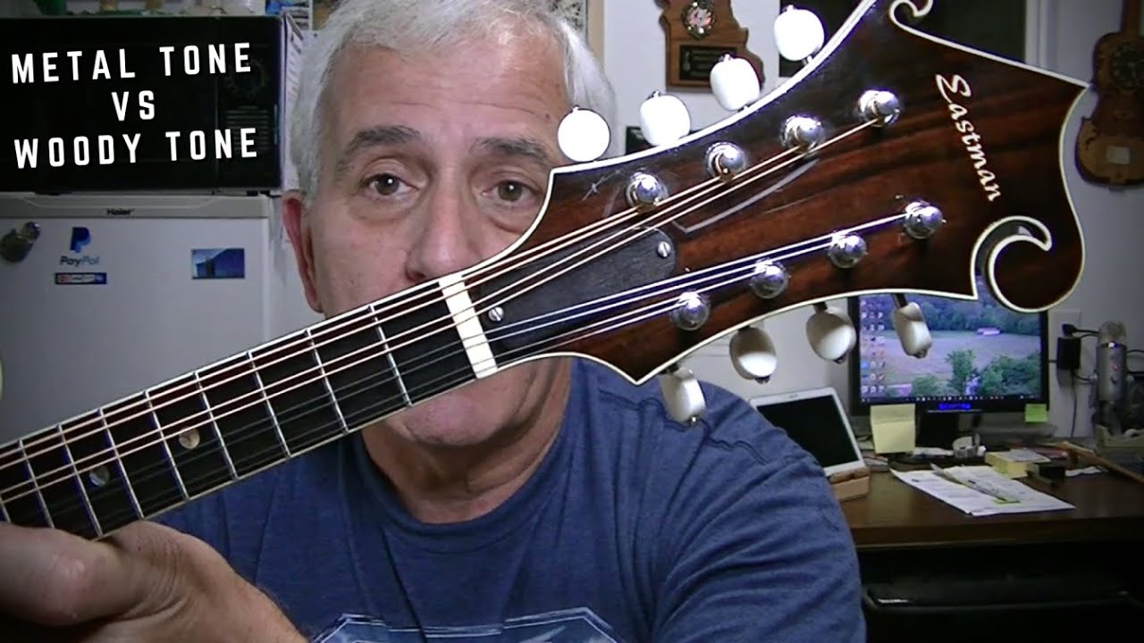 625 RSW: приглушение металлического звука мандолины Eastman