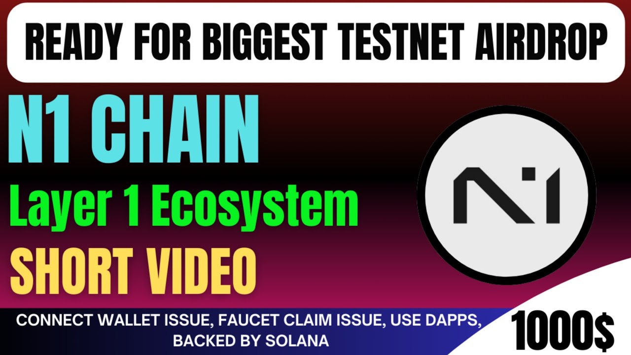N1Chain Testnet Airdrop Full Guide || Claim Faucet Issue || Trade On Dex || 300$ || @Rma_tricks
