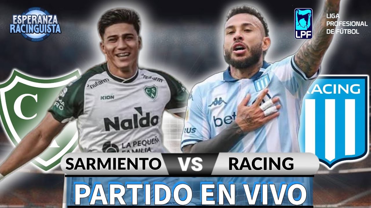 SARMIENTO x RACING / EN VIVO || TA26 FECHA 10 || CON IMAGENES || TRANSMISION ESPERANZA RACINGUISTA