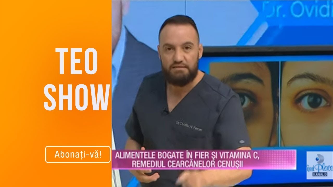 Teo Show (09.07.2019) - Pungile sub ochi indica afectiunile renale si alergiile! Cum le combatem?