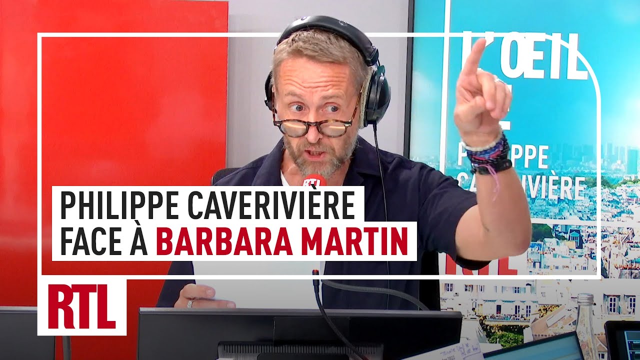 Philippe Caverivière face à Barbara Martin