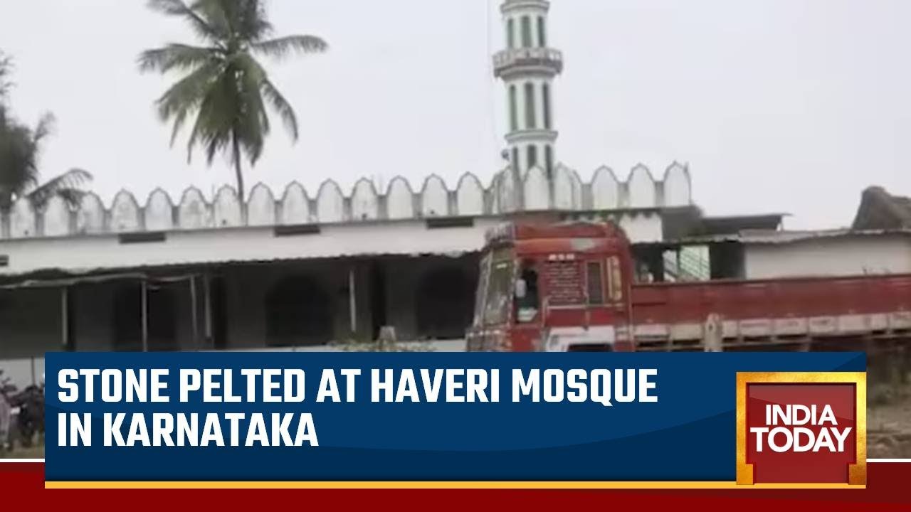 Stones Pelted On Mosque In Karnataka's Haveri, 15 Detained: Watch Report