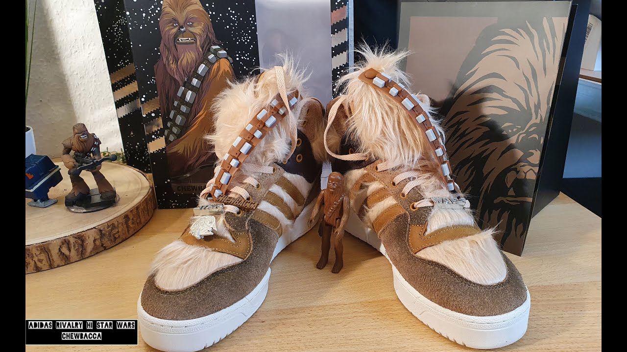 adidas Rivalry Hi Star Wars Chewbacca - On Feet and Check  - Top 98%