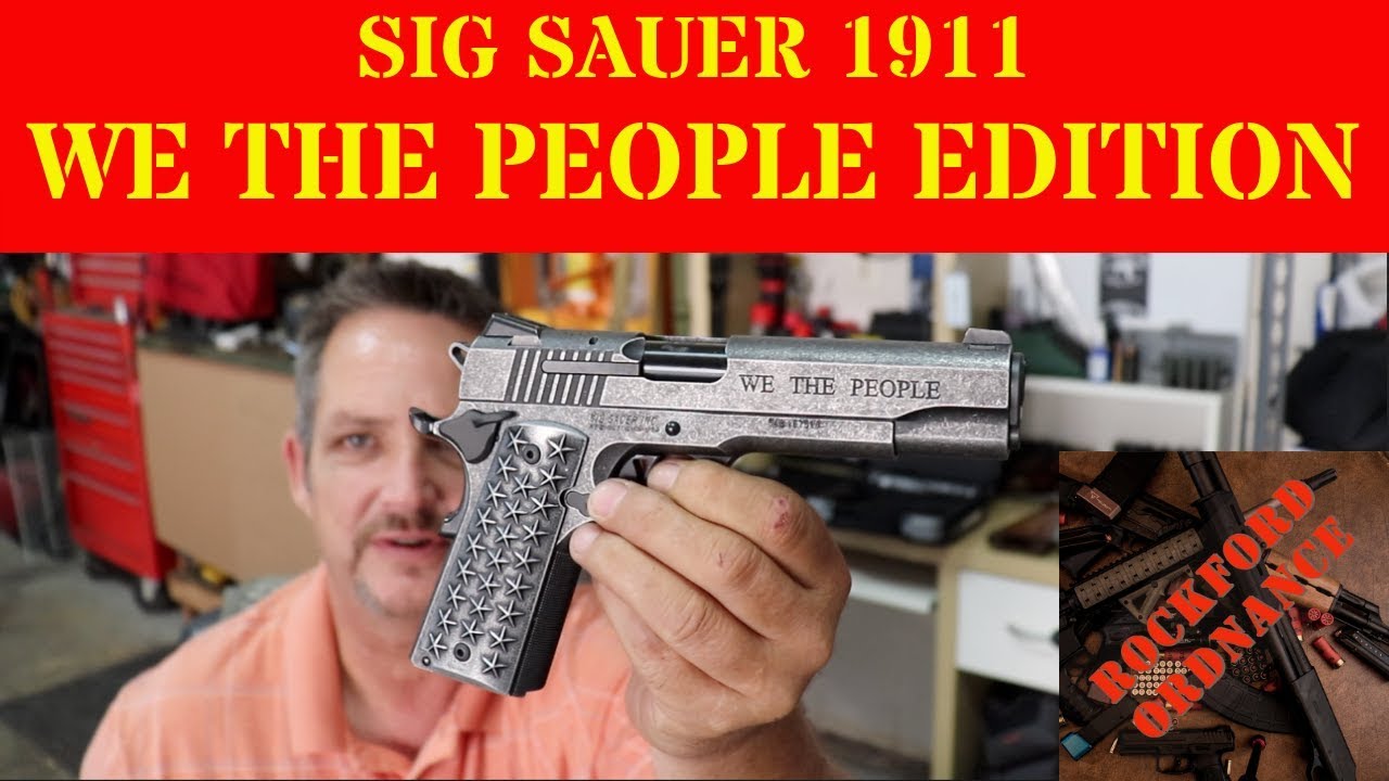 SIG SAUER 1911 WE THE PEOPLE EDITION