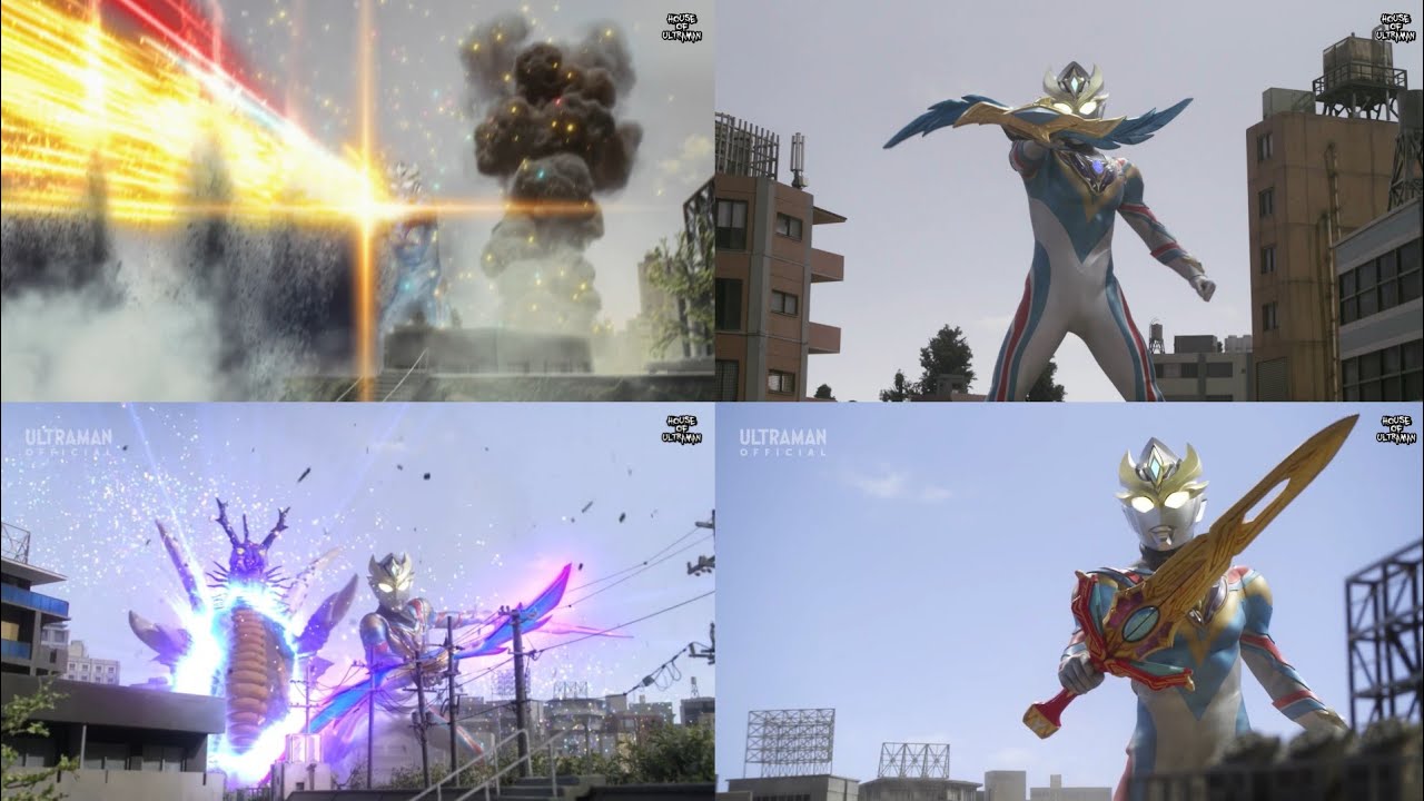 Ultraman Decker Dynamic Type All Technique