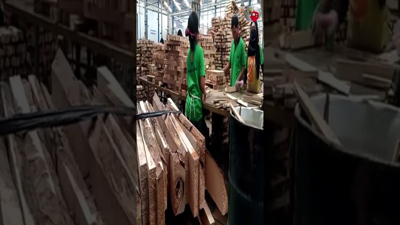 Wood blackboard making || Amazing production ideas #Shorts