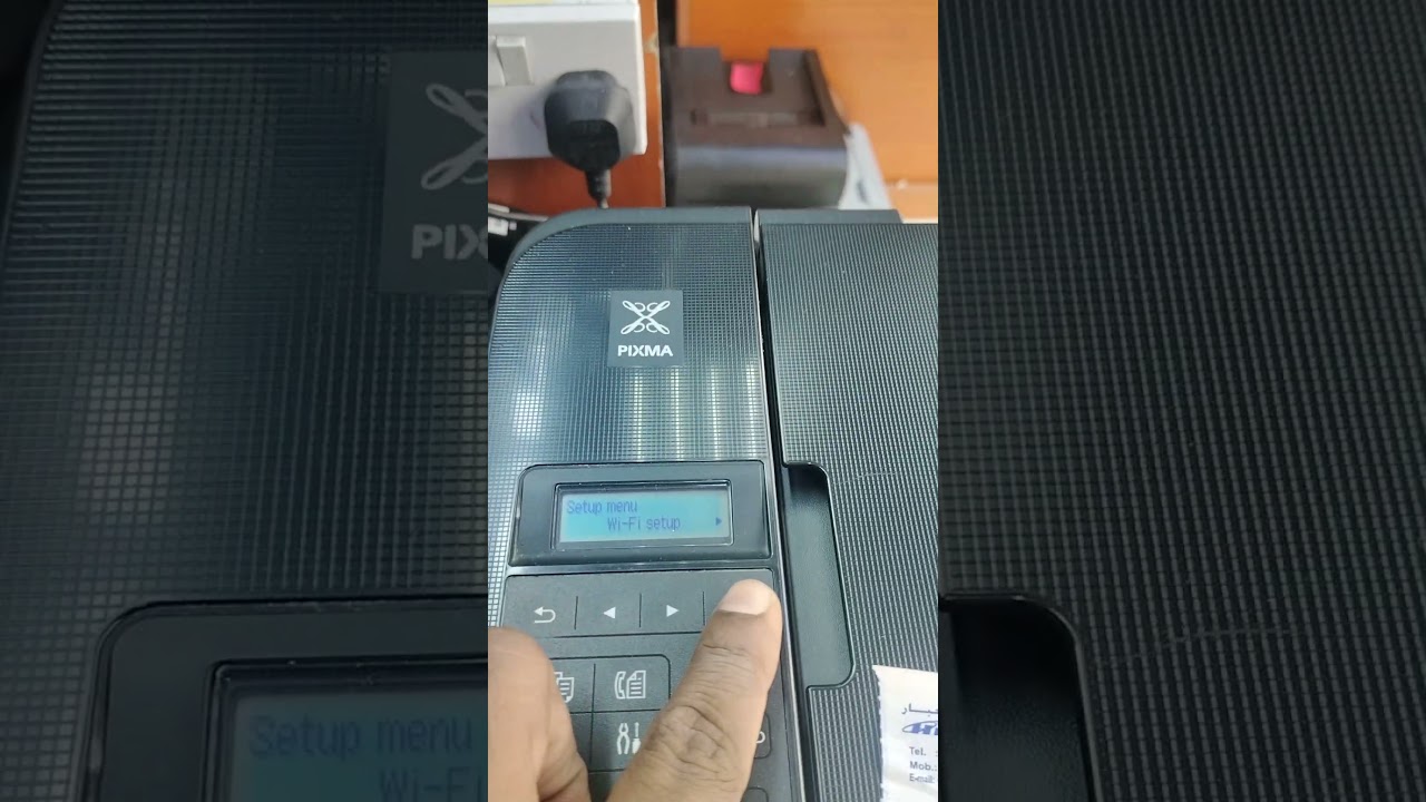 CANON printer how to connect with home wifi #canon #ink tank#wifiprinter #printer