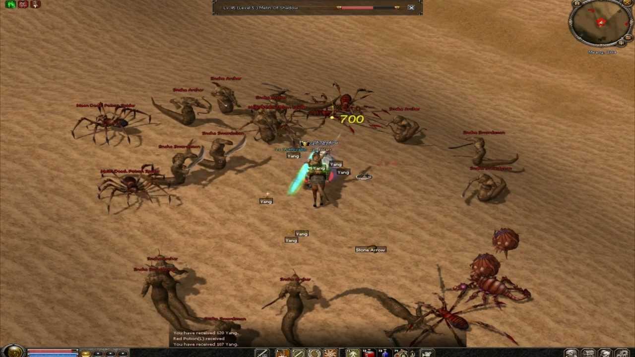 Metin2 Uk meang Lv 35 Hunter  Nice drop,good dmg