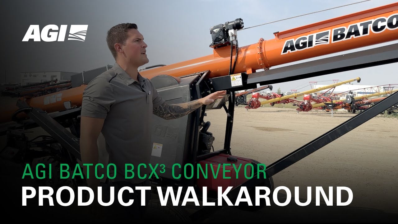 AGI Batco BCX³ Conveyor | Product Walkaround