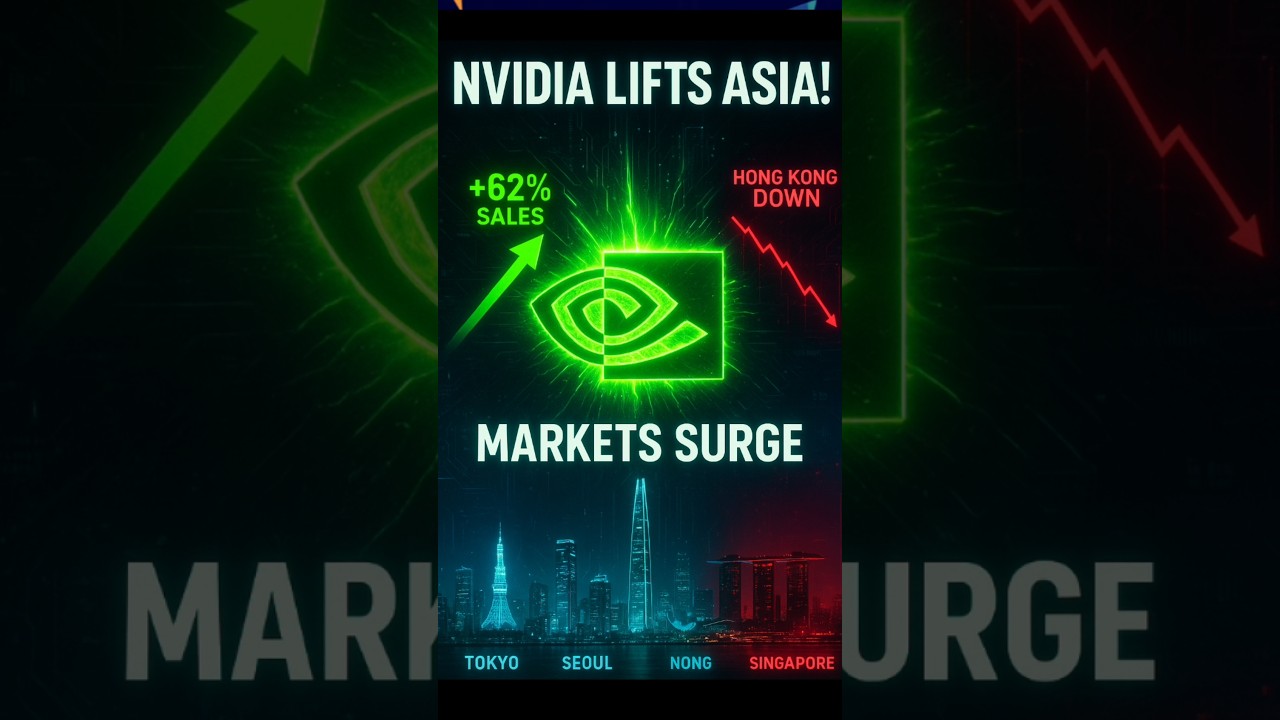 Nvidia Earnings Shock Asia Markets | Al Stock Surge vs Crash Risk. #shorts