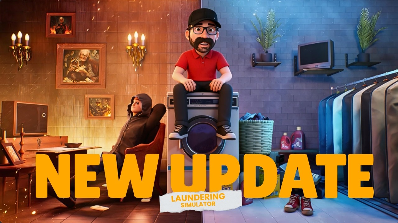 Laundering Simulator - Clean Cash and Laundry | NEW UPDATE and FRESH CONTENT