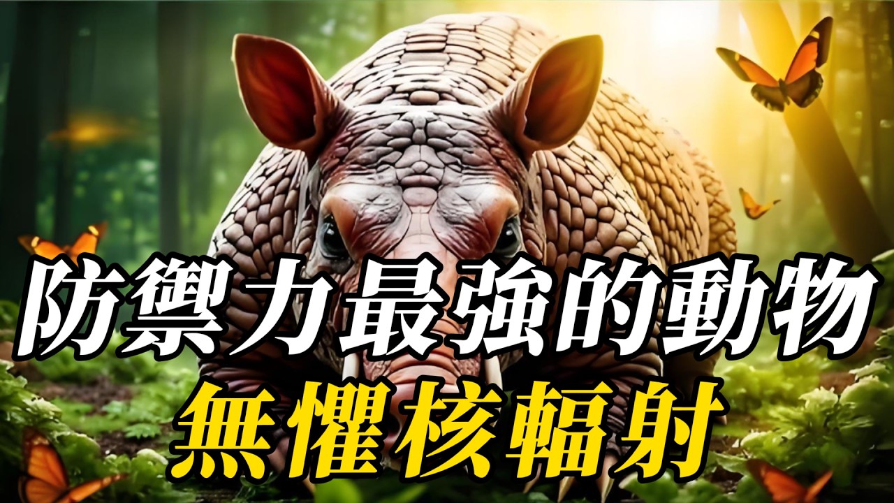 全世界防禦力最強的10種動物，第六名皮比人類厚數百倍！第壹名堪稱地表最強，核武器都殺不死！#世界之最 #动物 #动物世界 #科普 #百科密码 #知识渊博 #特有種