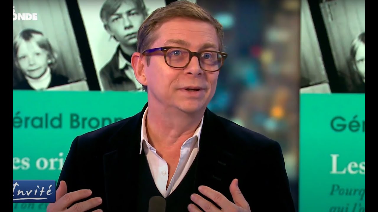 Gérald BRONNER : « Personne ne doit avoir honte de ses origines »