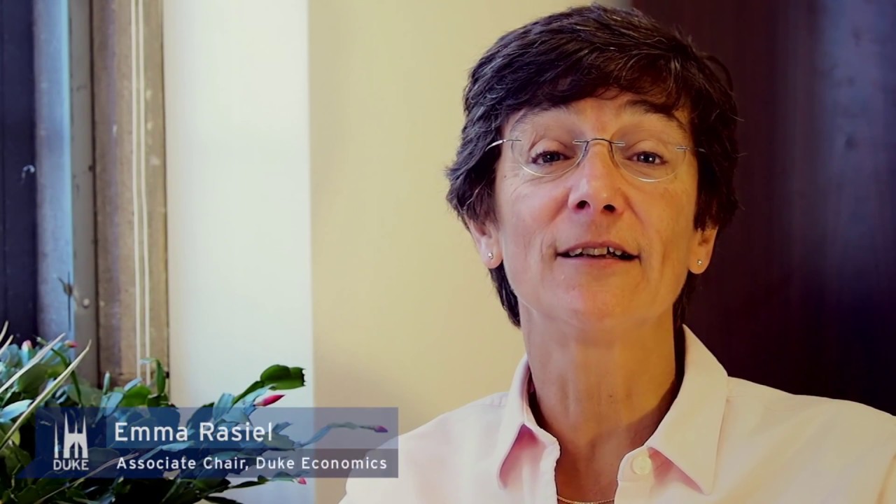 Master's Programs in Economics: Professor Emma Rasiel Discusses the MQFE Degree at Duke