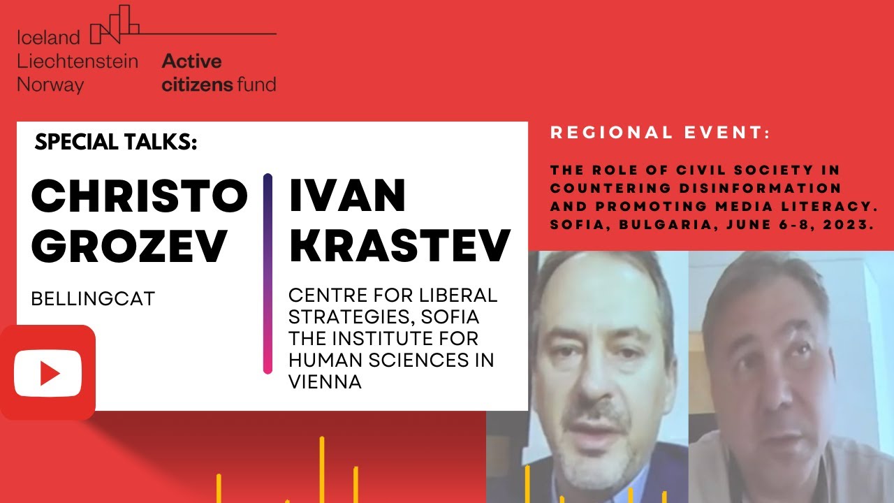 Special talks: Christo Grozev and Ivan Krastev