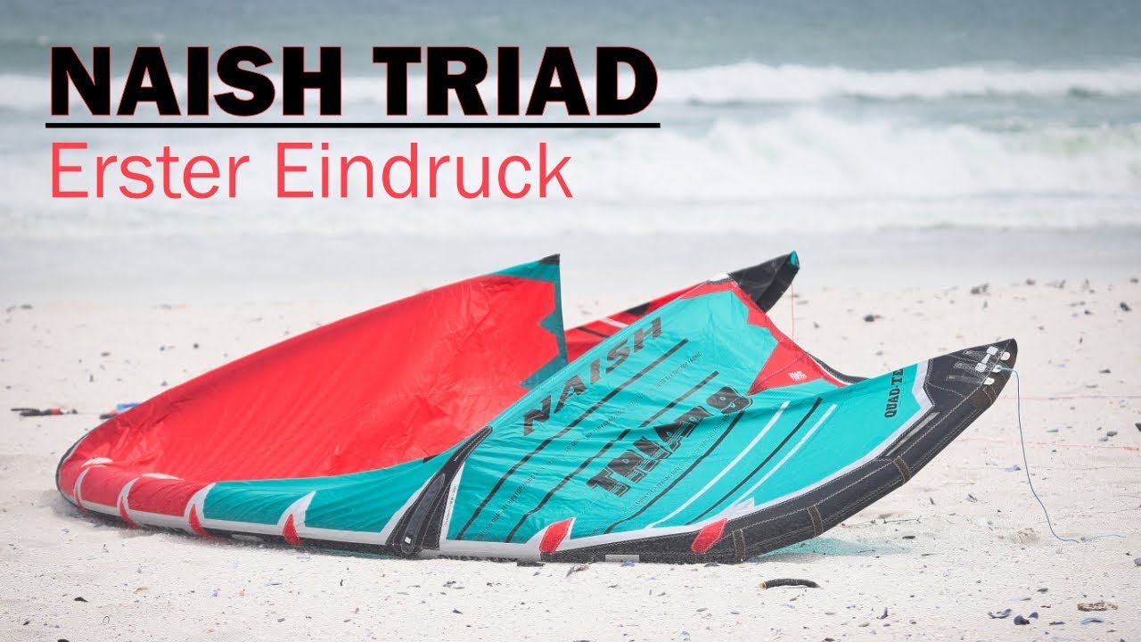 Der neue Naish „TRIAD“ Kite: Test und erster Eindruck