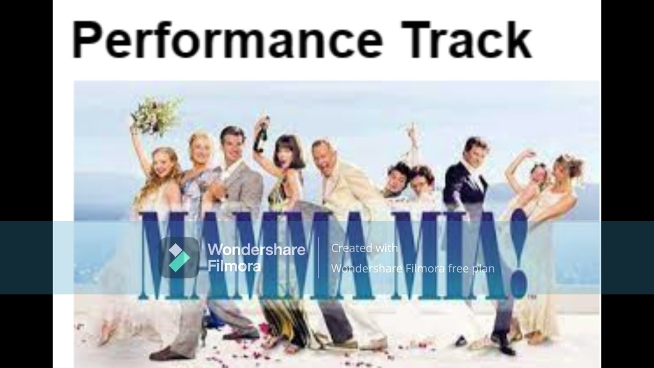 Mamma Mia Medley: Performance Track