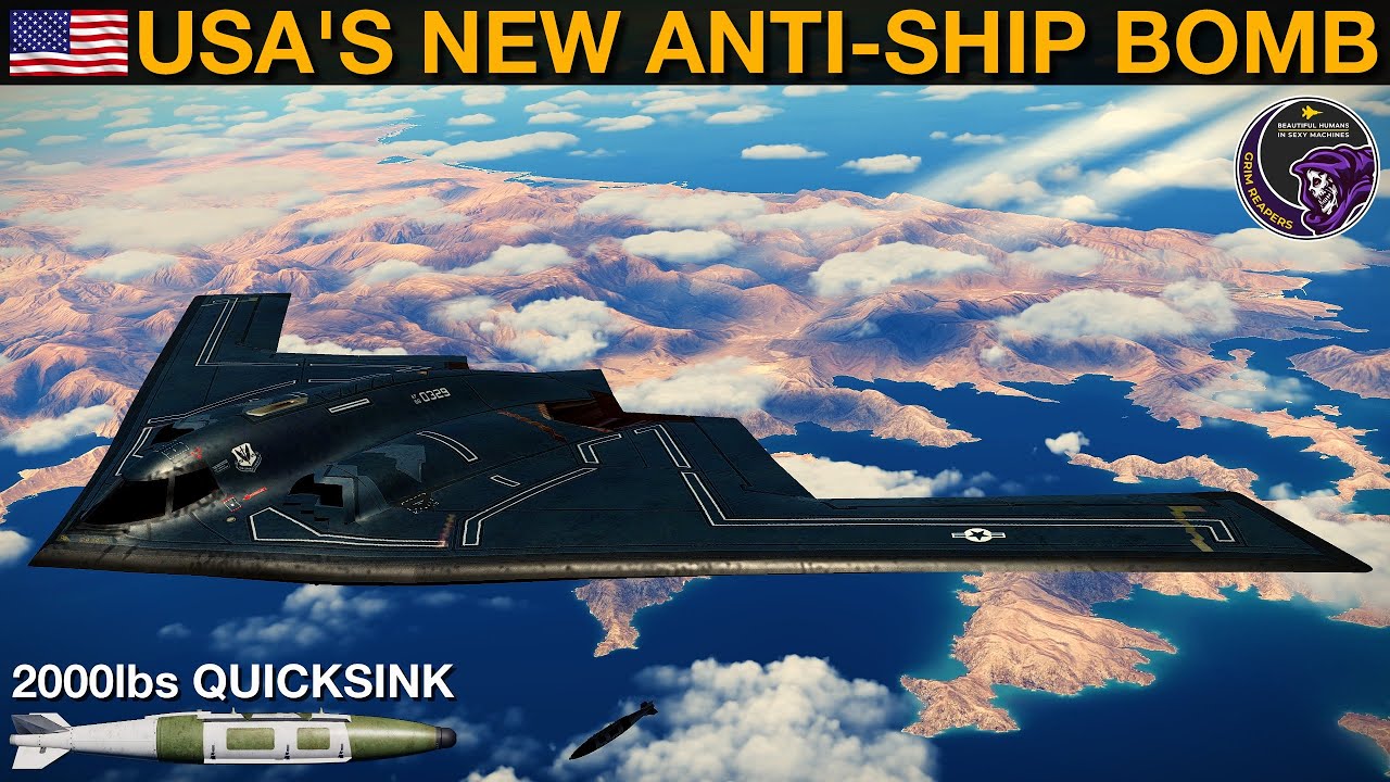 Could a B-2 Spirit With QUICKSINK Bomb Sink A Chinese Carrier Group? | DCS