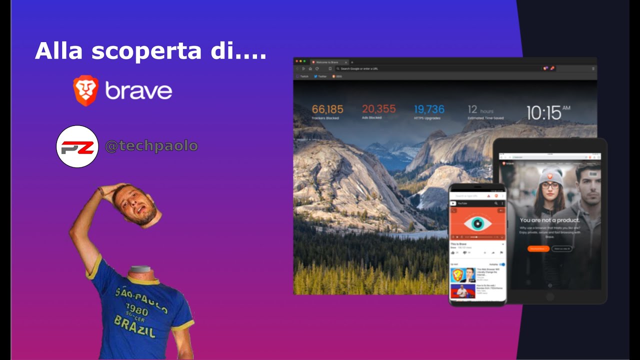 BRAVE BROWSER - Più veloce di Chrome, sarà vero ?