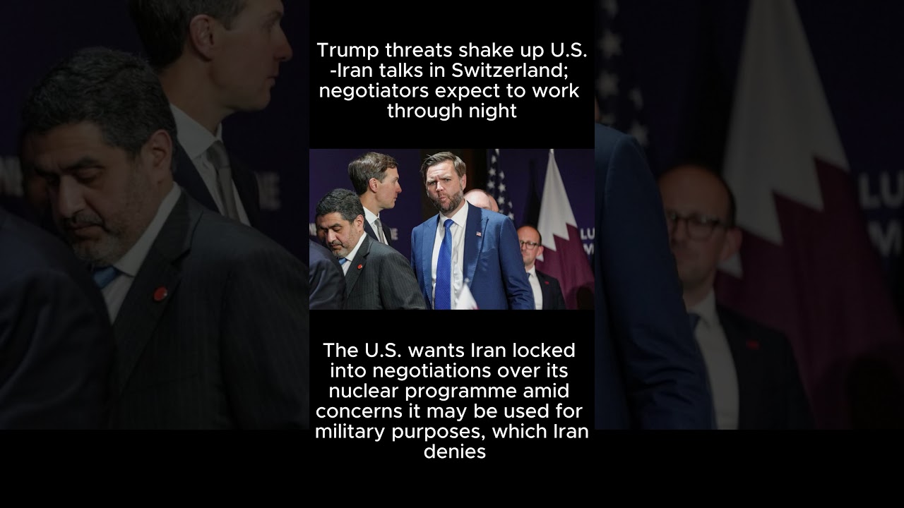 Iran's nuclear talks hit breaking point as Trump pressures negotiators #politics #usa #trump #iran