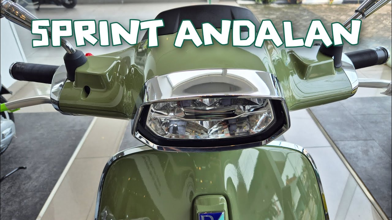 Warna Favorit | new VESPA SPRINT GREEN TENACE