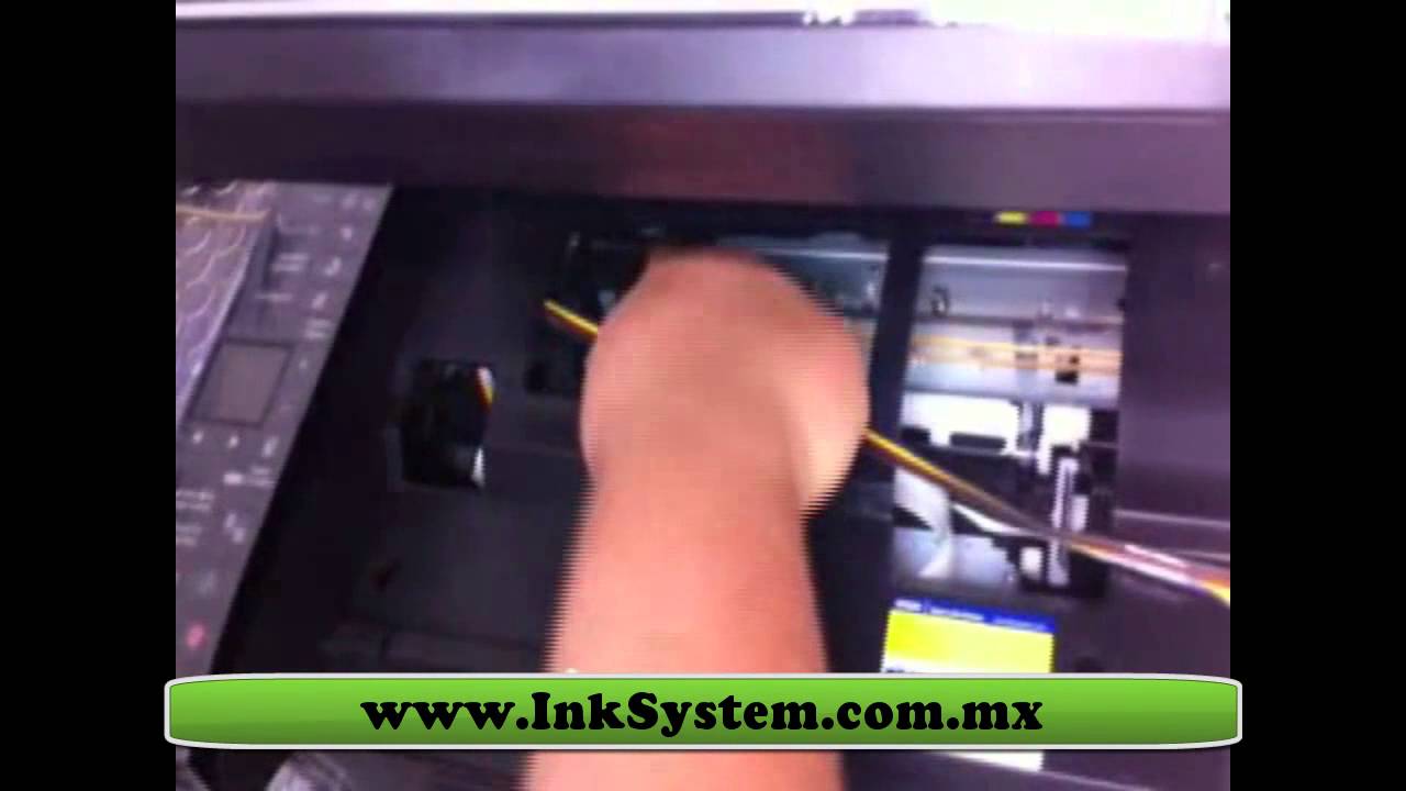 Instalacion Sistema De Tinta Continua Epson TX420W