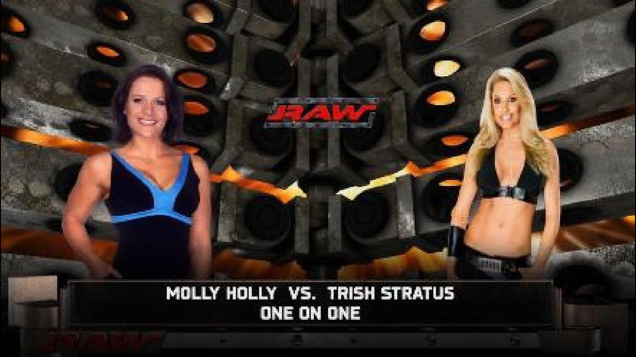 WWE2K25 June Week 2 Raw Match 2 Molly Holly vs Trish Stratus