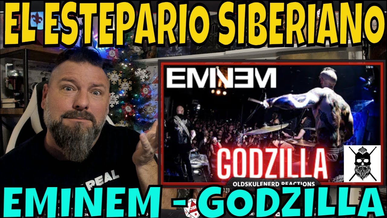 DRUMMER REACTS El Estepario Siberian EMINEM | GODZILLA - DRUM COVER