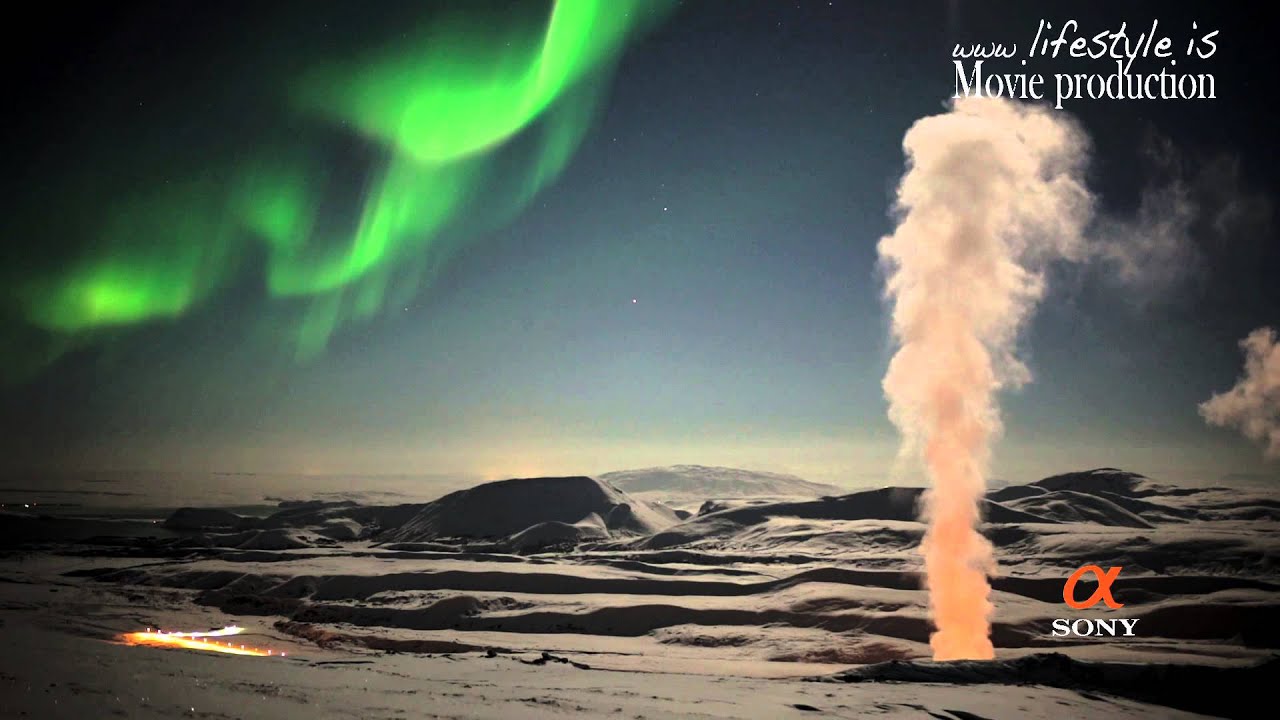 Northern lights in Iceland