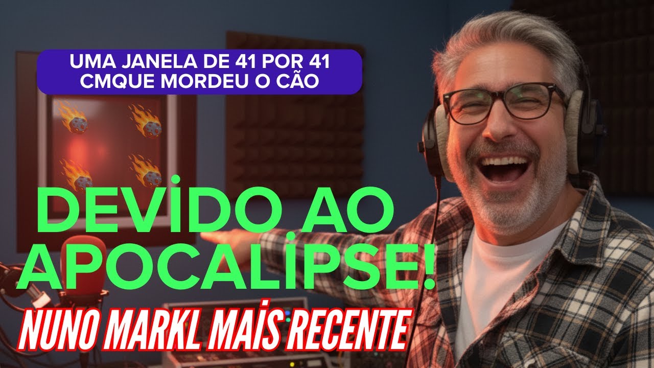 Nuno Markl | A incrível janela de 41x41 cm que anuncia o apocalipse! 🔥 - O Homem Que Mordeu o Cão
