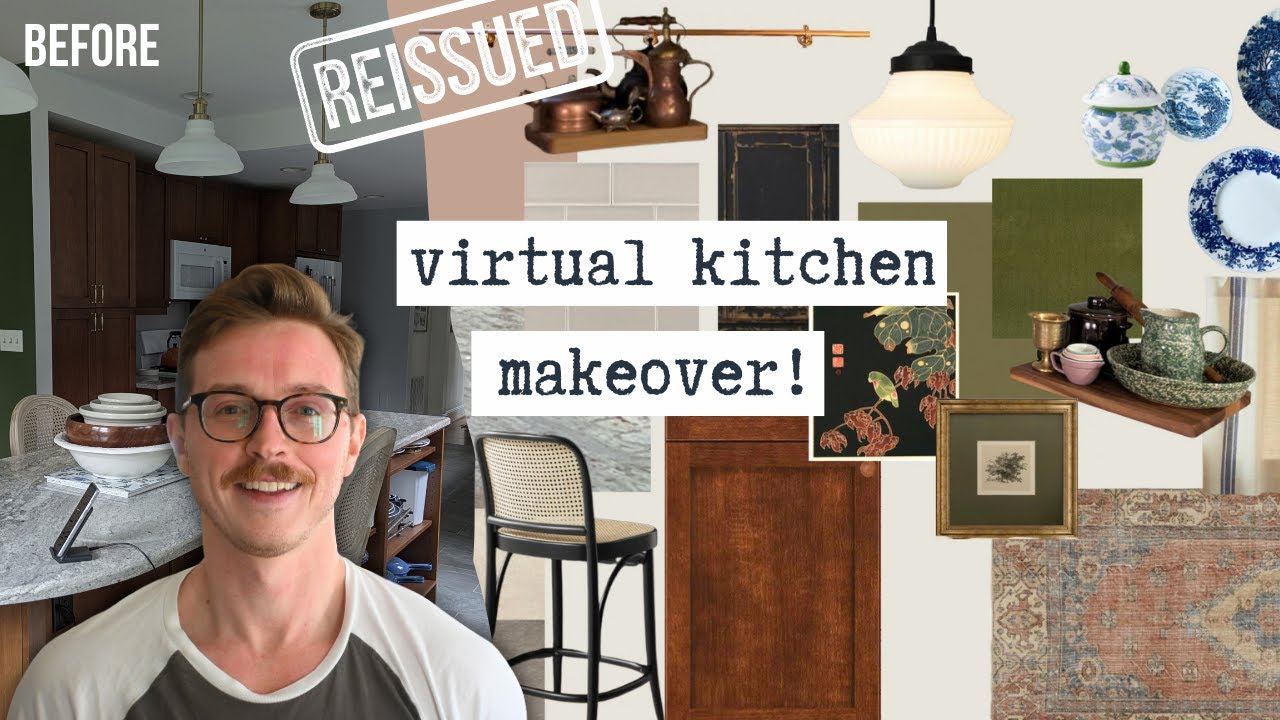 Let's Rework a Basic Kitchen into an English, Eclectic Eatery!