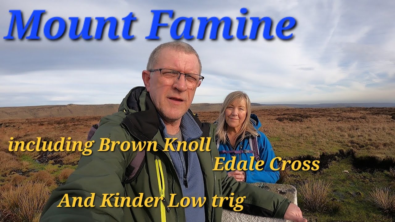 Mount Famine - Brown Knoll - Edale Cross - Kinder Low Trig Circular Walk | Peak District Hiking