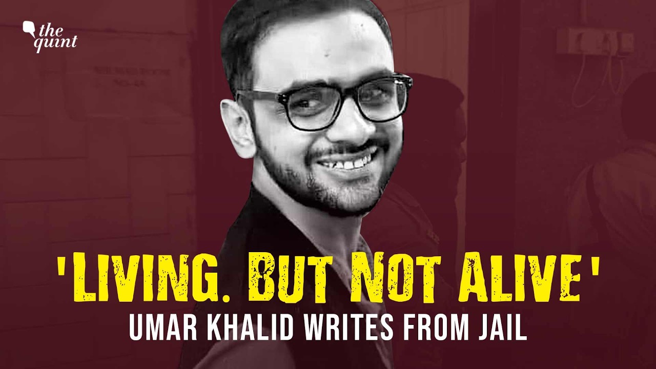 'Nurturing Hope in Prison a Risky Business': Umar Khalid Writes from Tihar Jail | The Quint