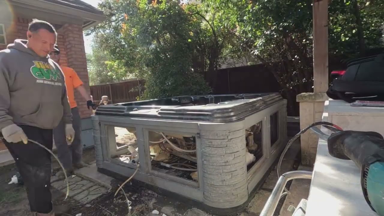 Hot Tub Removal & Spa Disposal In Aledo Texas $300