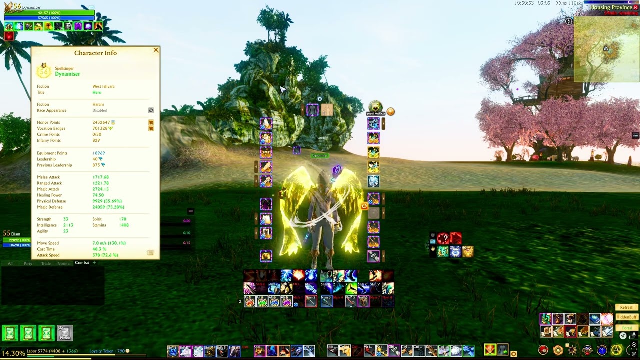 ArcheRage #132 - My Crit Dmg Mage Gear (#ArcheRage)