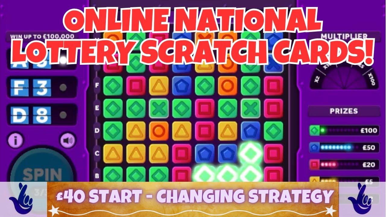 Online National Lottery Scratch Cards! Changing Strategy - Trying Ladder Betting! #scratchcards